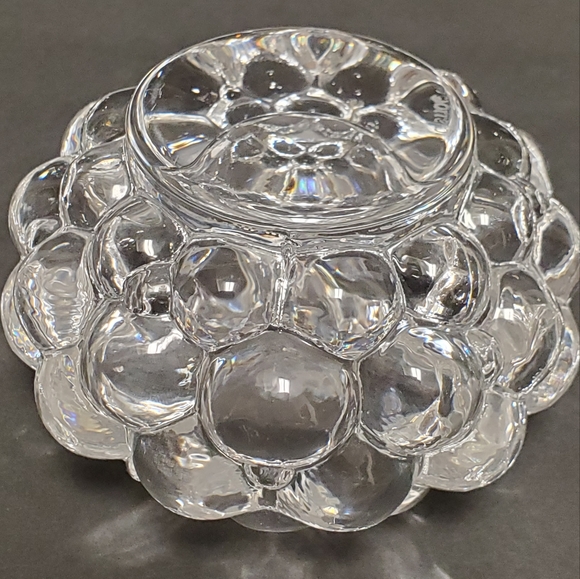 Orrefors Crystal Raspberry Candle Holder - Picture 8 of 12